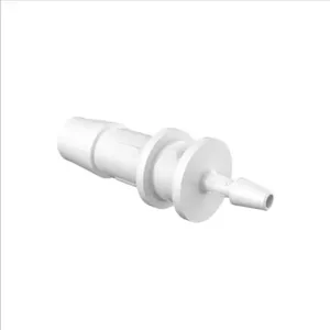 ELDON JAMES C6-2WN Reduction Coupler, 3/8 To 1/8 Inch Size, White Nylon | CJ8EYM