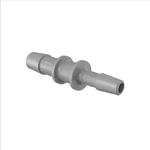 ELDON JAMES C6-4PVDF Reduction Coupler, 3/8 x 1/4 Inch Inside Dia., Gray Kynar 740 | CJ8EZB