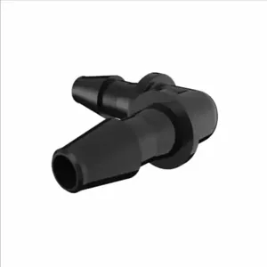 ELDON JAMES L0-1-200BN Elbow, 1/16 Inch Inside Dia., Black Nylon | CJ8FFN