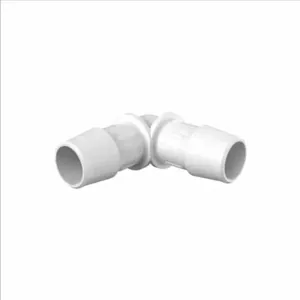 ELDON JAMES L0-10WN Elbow, 5/8 Inch Inside Dia., White Nylon | CJ8FFL