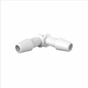 ELDON JAMES L0-3WN Elbow, 3/16 Inch Inside Dia., White Nylon | CJ8FKD