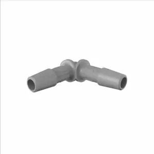 ELDON JAMES L0-4PVDF Elbow, 1/4 Inch Inside Dia., Gray Kynar 740 | CJ8FKU