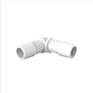 ELDON JAMES L0-8WP Elbow 90 Degree 1/2 Inch Polypropylene - Pack Of 10 | AB4PFM 1ZKN5