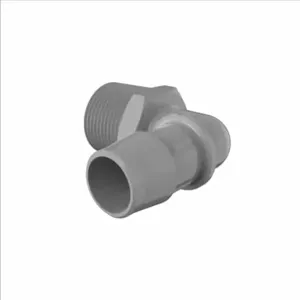 ELDON JAMES L12-12PVDF Elbow, 3/4 NPT Thread Size, 3/4 Inch Inside Dia., Gray Kynar 740 | CJ8FQV