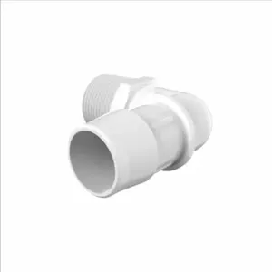 ELDON JAMES L12-16WP White Polypropylene Elbow, 3/4 NPT Size, 1 Inch Inside Dia. | CJ8FRG