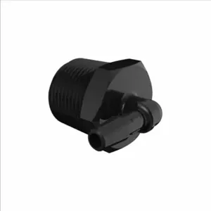 ELDON JAMES L12-4BN Black Nylon Elbow, 3/4 NPT Size, 1/4 Inch Inside Dia. | CJ8FRH