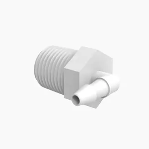 ELDON JAMES L2-1.5-200PP Polypropylene Elbow, 1/8 NPT Size, 3/32 Inch Inside Dia. | CJ8FVD