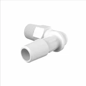 ELDON JAMES L2-5WN White Nylon Elbow, 1/8 NPT Size, 5/16 Inch Inside Dia. | CJ8FXM