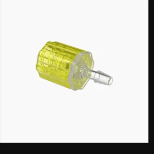 ELDON JAMES LMSLN-1.5PP-Y Stationary Male Luer, Lock 3/32 Barb Size, Non Animal Derived Polypropylene, Yellow | CJ8HJX