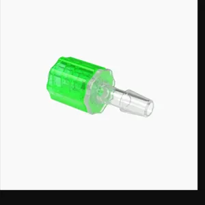 ELDON JAMES LMSLN-2.5PP-L Stationary Male Luer, Lock 5/32 Barb Size, Non Animal Derived Polypropylene, Lime | CJ8HLN