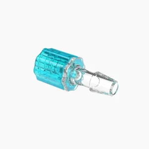 ELDON JAMES LMSLN-3CVU-B Stationary Male Luer, Lock 3/16 Barb Size, Crystal, Berry | CJ8HMT