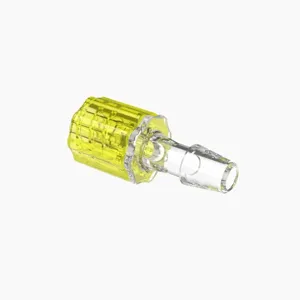 ELDON JAMES LMRLN-3CVU-Y Male Lock and Nut Assembly, 3/16 Inch Inside Dia., Crystal, Yellow | CJ8HCU