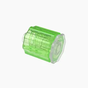 ELDON JAMES LMRLN-P-PP-L Rotating Luer Lock Plug and Nut Assembly, Polypropylene, Lime | CJ8HEX