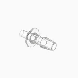 ELDON JAMES LMS-3CVU-QC Male Slip Luer, 3/16 Inch Inside Dia., Crystal | CJ8HGQ