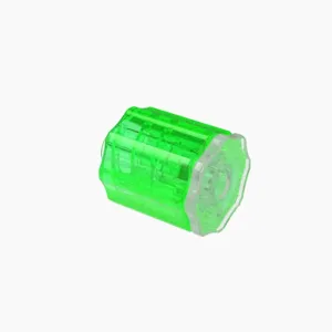 ELDON JAMES LMSLN-P-PP-L Stationary Luer Lock Plug and Nut Assembly, Polypropylene, Lime | CJ8HQE