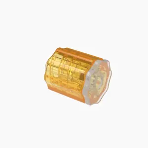 ELDON JAMES LMSLN-P-PP-O Stationary Luer Lock Plug and Nut Assembly, Polypropylene, Orange | CJ8HQF