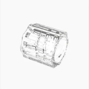 ELDON JAMES LSLR-CVU-QC Snap Lock Nut, Crystal | CJ8HRY