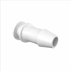 ELDON JAMES P0-4WP White Propylene Barbed Plug, 1/4 Inch Size | CJ8JBU