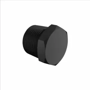 ELDON JAMES P12BN Black Nylon Plug, 3/4 NPT Size | CJ8JDA