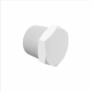 ELDON JAMES P12WN White Nylon Plug, 3/4 NPT Size | CJ8JDH