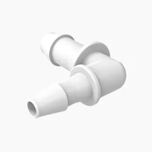 ELDON JAMES RL3-2-200NN Reduction Elbow, 3/16 x 1/8 Inch Barb, Natural Nylon | CJ8JTE