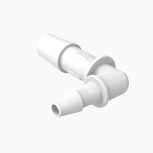 ELDON JAMES RL4-2-200WN Reduction Elbow, 1/4 x 1/8 Inch Barb, White Nylon | CJ8JTN