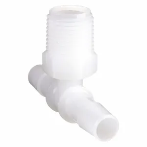 ELDON JAMES T12-12HDPE Tee Thread To Barb Polypropylene 3/4 Inch Npt - Pack Of 10 | AB4PCN 1ZKD3