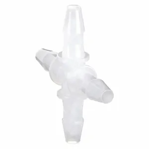 ELDON JAMES X0-2HDPE Cross Connector 1/8 Inch Barbed Hdpe - Pack Of 10 | AB4PDB 1ZKE6