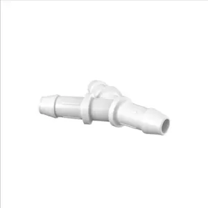 ELDON JAMES Y0-3NK7-QC Y Connector, 3/16 Inch Inside Dia., Natural Kynar 740 QC | CJ8MDR