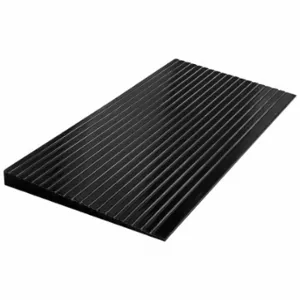 ELECTRIDUCT CR-RPS-EX-THR-2.0 Transitional Surface Rubber Threshold Ramp, 26 3/4 Inch Size Extended Length | CP4DTY 800HT4