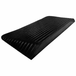 ELECTRIDUCT CR-RPS-WC-3.0 Rubber Power Wheelchair Threshold Ramp, 18 Inch Extended Length, 300 Lb Load Capacity | CP4DVL 800HR5