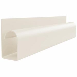 ELECTRIDUCT SR-ED-H-LG-IV Raceway, Ivory, 59 Inch Length, 1 1/8 Inch Width, 2 1/4 Inch Height, Adhesive Mounting | CP4DTV 801V02