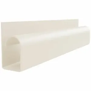 ELECTRIDUCT SR-ED-H-LG-IV Raceway, Ivory, 59 Inch Length, 1 1/8 Inch Width, 2 1/4 Inch Height, Adhesive Mounting | CP4DTV 801V02