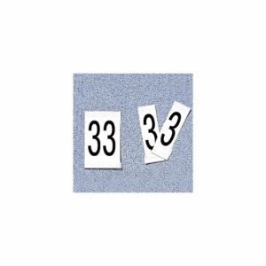 ELECTROMARK Y618777 Number Label, 2 Inch Character Height, 3, 50 Pieces, Individual Characters, 50 PK | CP4FPN 8AGN3