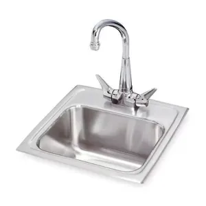 ELKAY BLR150C Drop-in Bar Sink Package Stainless Steel | AE2MQV 4YJ88