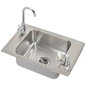 ELKAY CDKAD251765C Drop-in Sink With Faucet Stainless Steel | AE2MQW 4YJ89