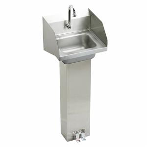 ELKAY CHSP1716LRSC Handwaschbecken-Set, 2.2 gpm Durchflussrate, Wand, 12 x 9 1/4 Zoll Schüsselgröße | CJ2KGC 52JY59