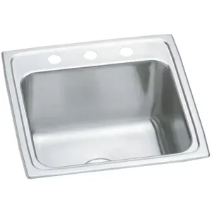 ELKAY DLR1919103 Drop-in Sink With Faucet Ledge 19 Inch Width | AE2MQX 4YJ90