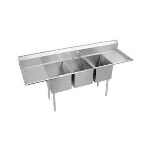 ELKAY E3C16X20-2-18X Scullery Sink Without Faucet 81 Inch Length | AA3RYM 11U318