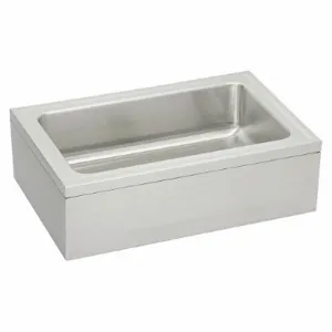 ELKAY EFS3321C Service Sink Package, Stainless Steel, 10 Inch Height, 33 Inch Length | CJ3HEL 52JY64