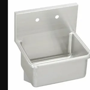 ELKAY ESS23192 Service Sink, 8 Inch Size, Stainless Steel, Silver, 20 x 15 Inch Bowl Size | CJ3HDU 52JY77