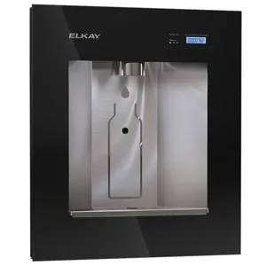 ELKAY LBWD2C00BKC In Wall Commercial Filtered Water Dispenser, Non Refrigerated, 220 240V, Midnight | CY3MGM