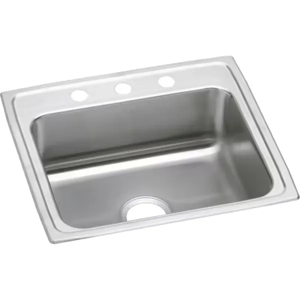 ELKAY LR22193 Drop-in Sink With Faucet Ledge 22 Inch Length | AE2MTC 4YK13