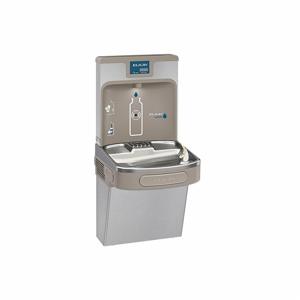 ELKAY LZS8WSSP Drinking Fountain, With Bottle Filler, Refrigerated, 39 1/2 Inch Height, SS | CJ2ATL 39AM89