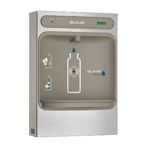 ELKAY LZWSSMJO Bottle Filling Station Surface Mount, Filtered, Non Refrigerated, Stainless, 220V | CY3MHV