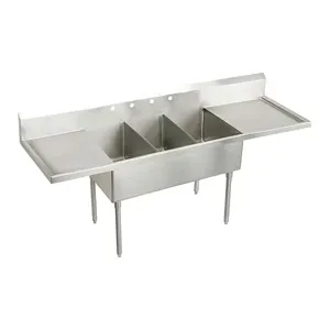 ELKAY WNSF8372LR4 Scullery Sink Without Faucet 120 Inch Length | AA3RXN 11U295