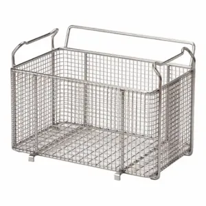 ELMA ULTRASONICS Basket for Xtra ST 600H Mesh Basket, 8 11/16 Inch Height, 10 Inch Length, 15 45/64 Inch Width | CP4FXU 53KA58