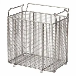 ELMA ULTRASONICS Basket for Xtra ST 800H Mesh Basket, 14 39/64 Inch Height, 10 Inch Length, 15 45/64 Inch Width | CN2RXH X-tra basic 800 basket / 36C074