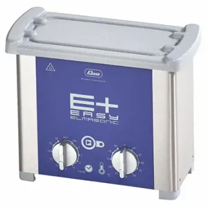 ELMA ULTRASONICS Elmasonic EP10H Ultrasonic Cleaner, 0.25 gal Tank Capacity, 3 1/4 Inch Tank Dp, 2 1/4 Inch Tank Height | CP4FYF 52RX42