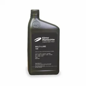 ELMO RIETSCHLE 75175001 Vacuum Pump Oil, 1 Qt, Bottle, 100 Iso Viscosity Grade, 105 Viscosity Index | CP4FYX 1ARZ3